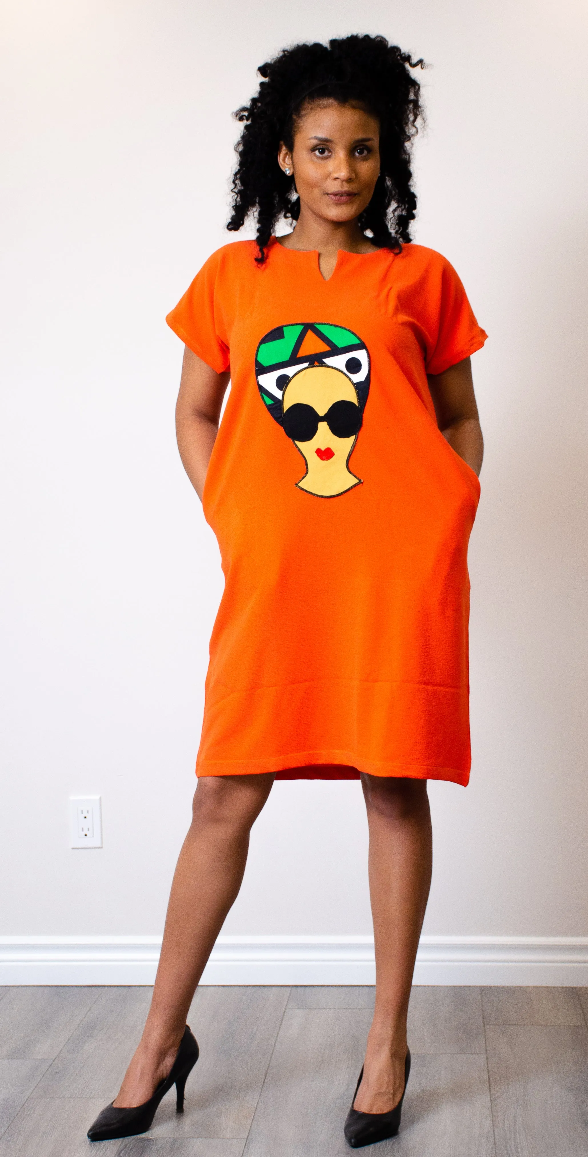 Afrocentric Shift Dress