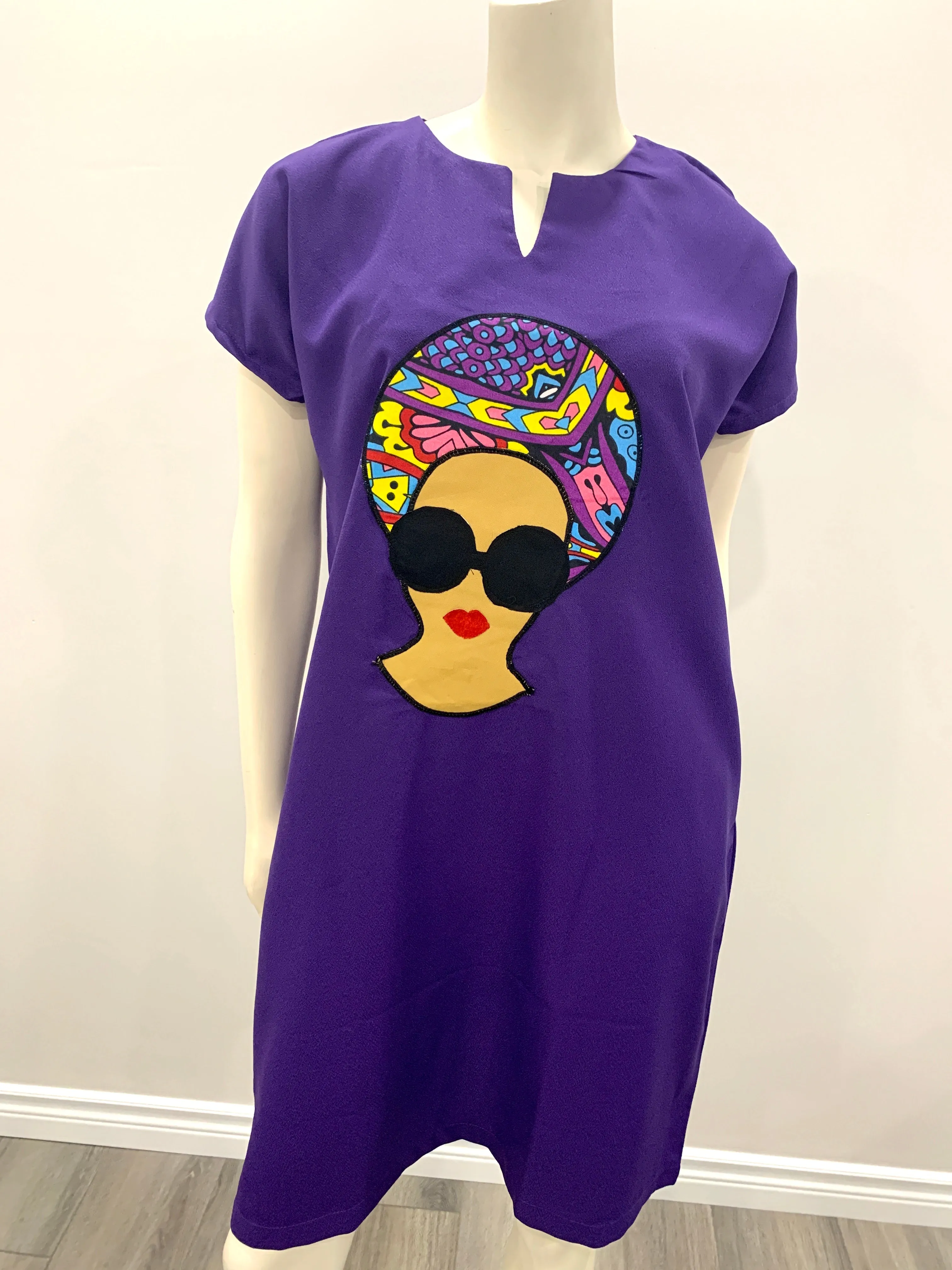 Afrocentric Shift Dress