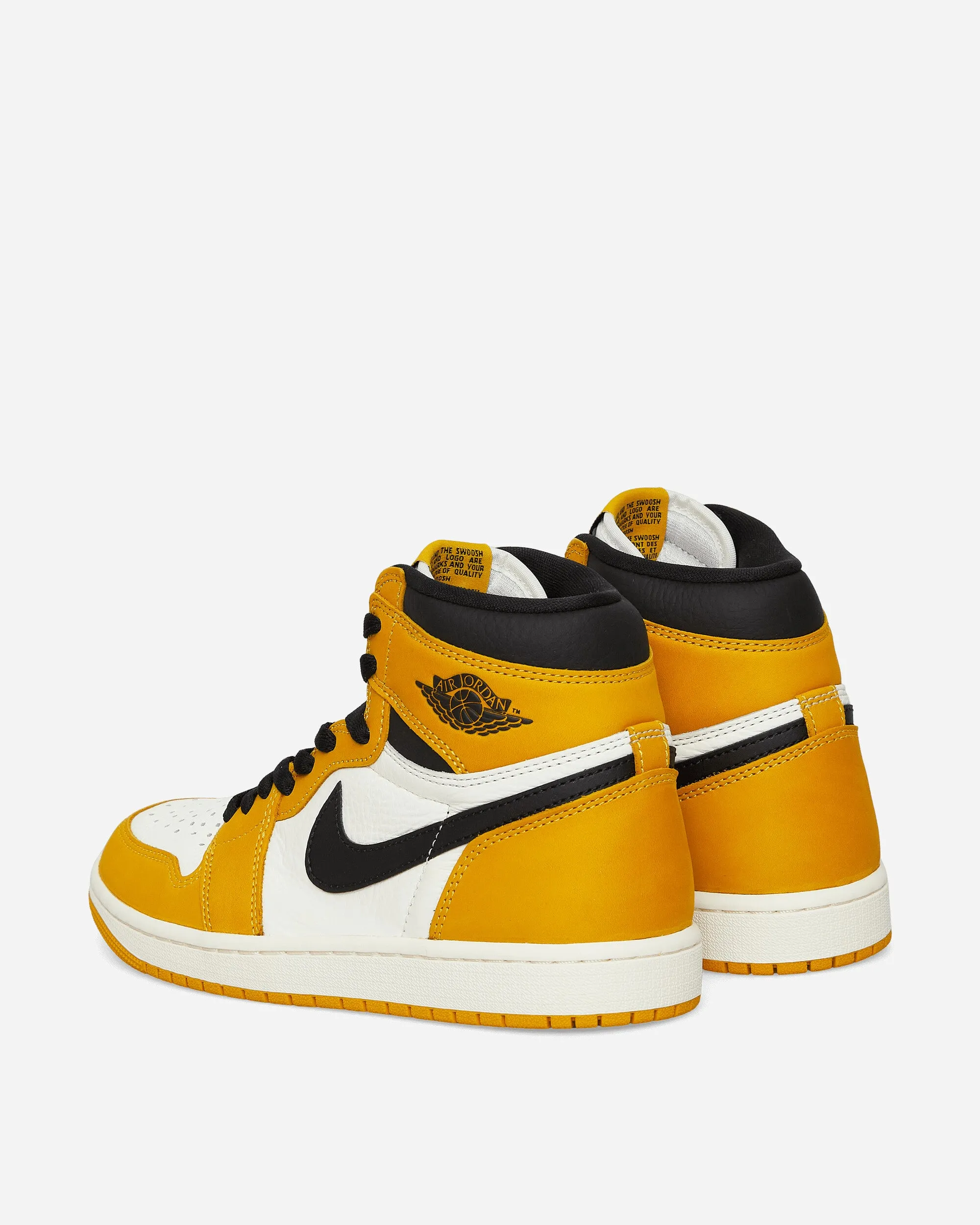 Air Jordan 1 Retro High Sneakers Yellow Ochre