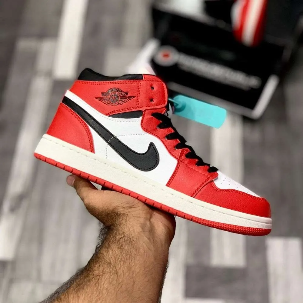 AJ-1 High "Chicago" | Iconic Red & Black Colorway