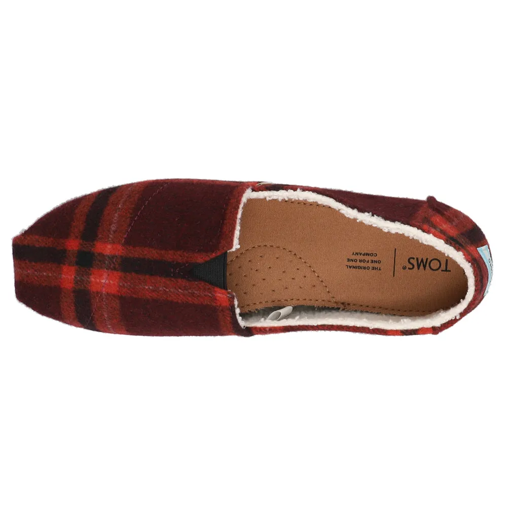 Alapargata Cozy Belmont Plaid Slip On Flats