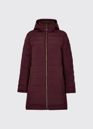 Ballybrophy Quilted Jacket - Ox Blood