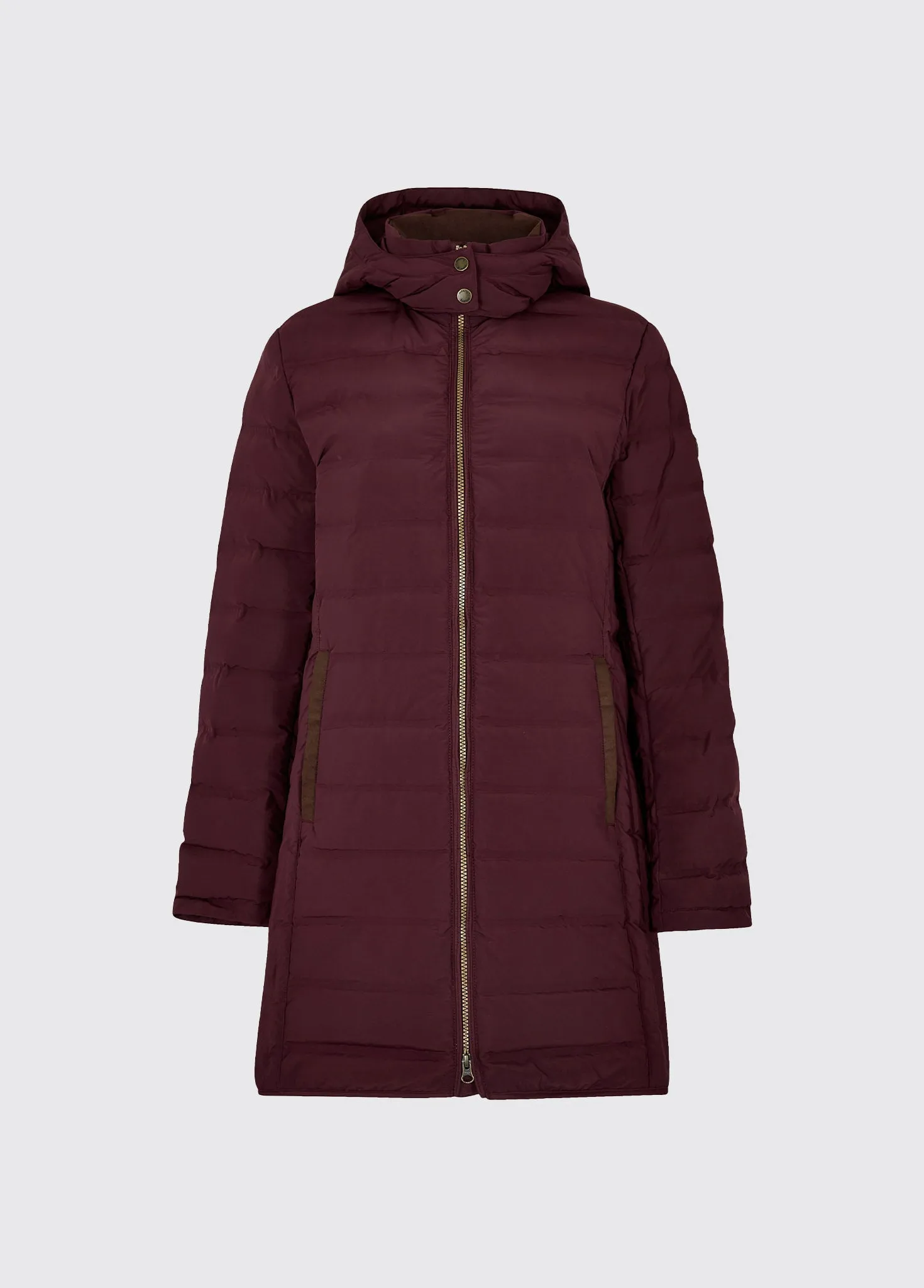 Ballybrophy Quilted Jacket - Ox Blood