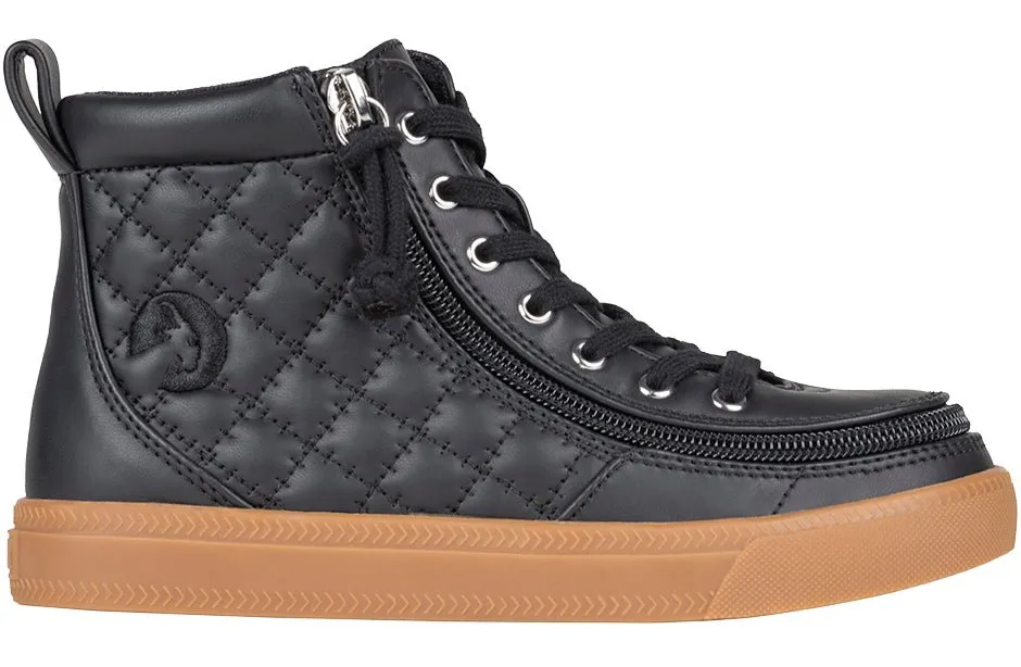 Billy Black/Gum BILLY Classic Quilt High Tops