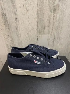 Blue Shoes Flats Superga, Size 12.5