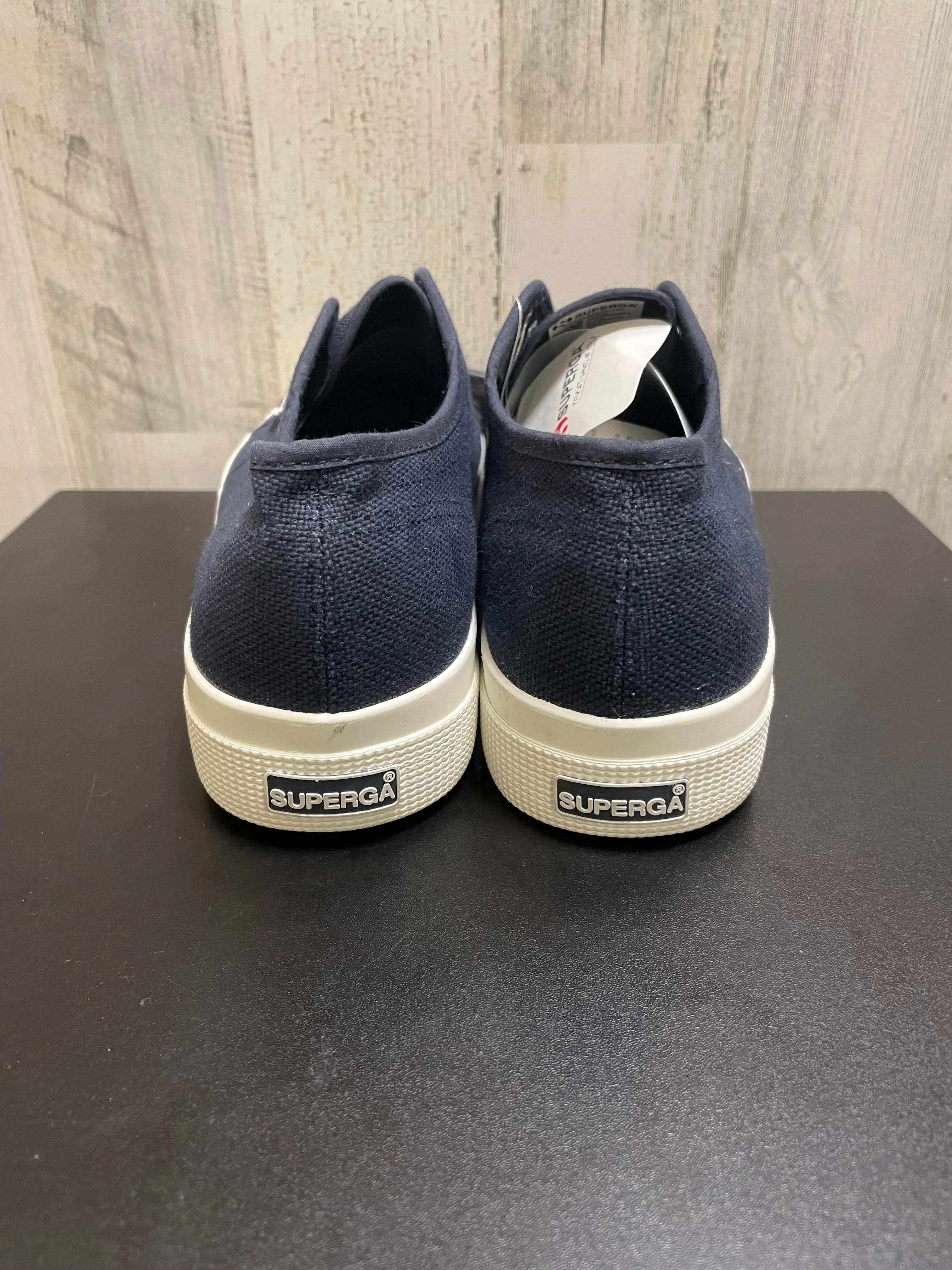 Blue Shoes Flats Superga, Size 12.5