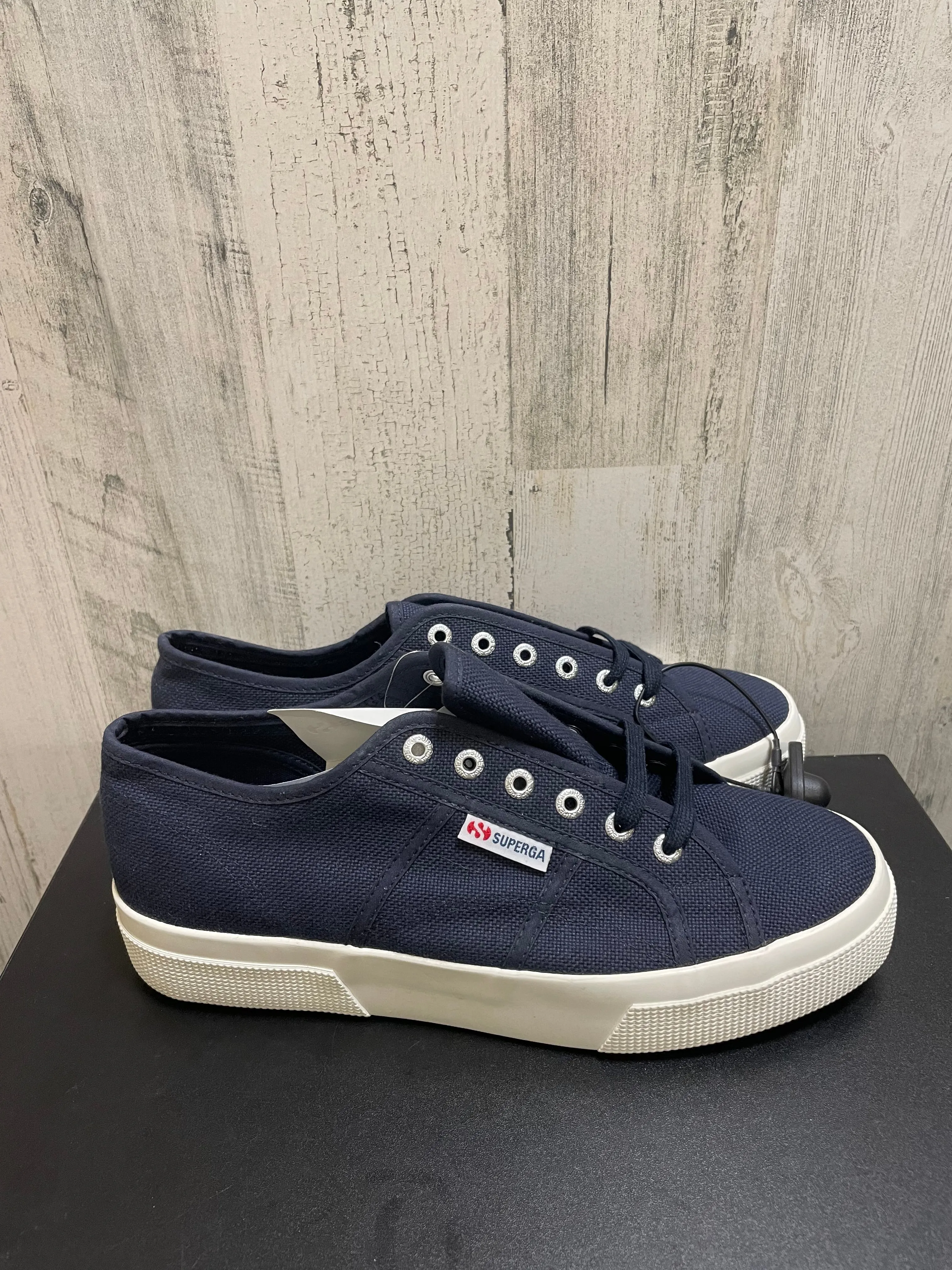 Blue Shoes Flats Superga, Size 12.5