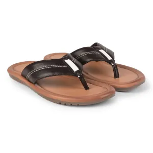 Coolers By Liberty CAROL Casual Brown Flip-Flop Slippers & Flip-Flop For Men