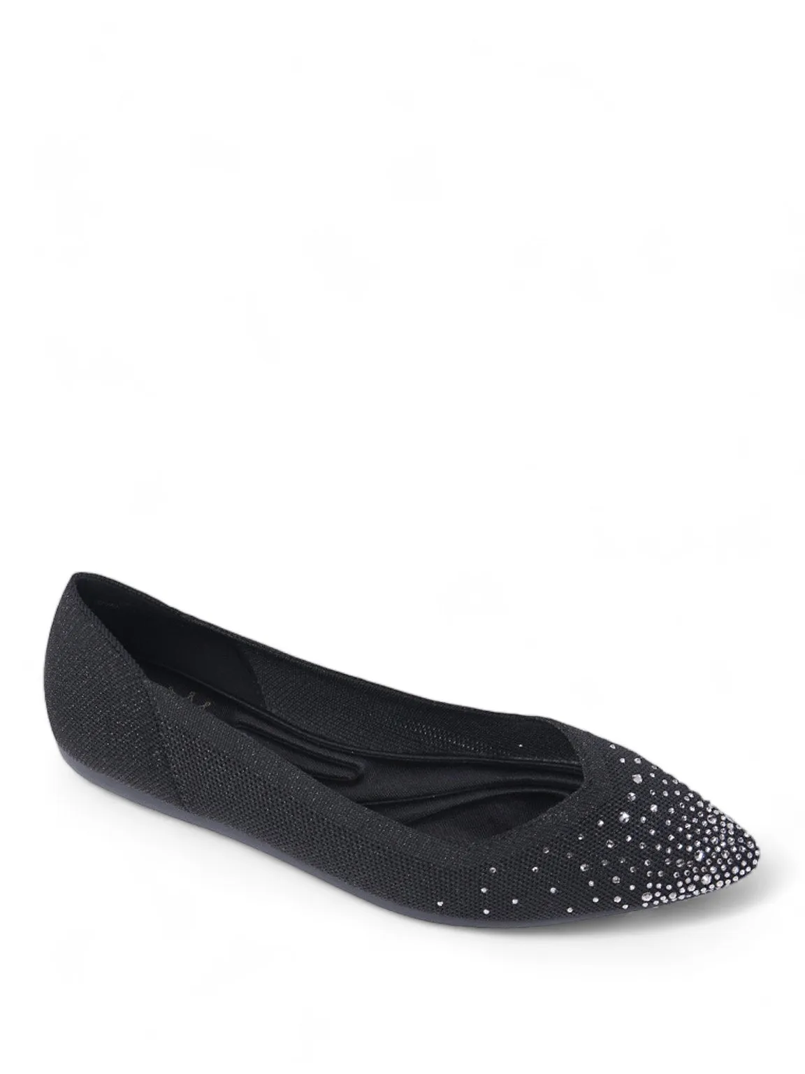 Crysty Glistening Ballerina Flats