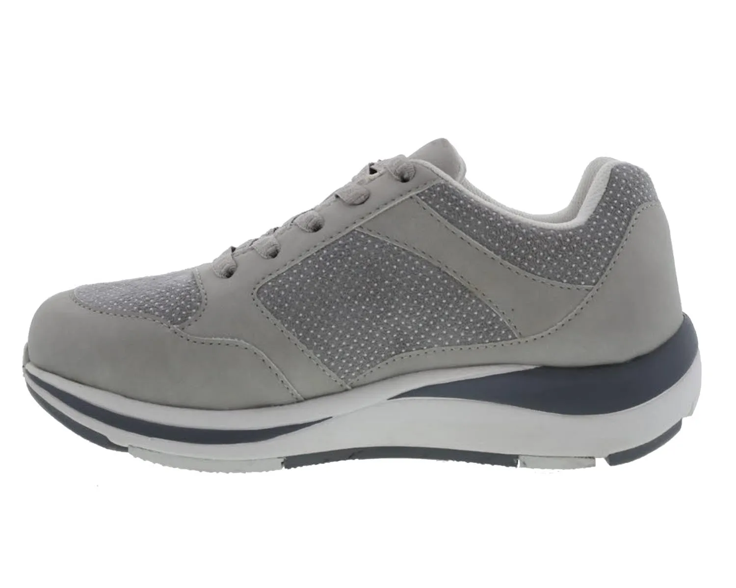 Grey Combo Drew Womens Chippy Casual Shoes for a Stylish Look