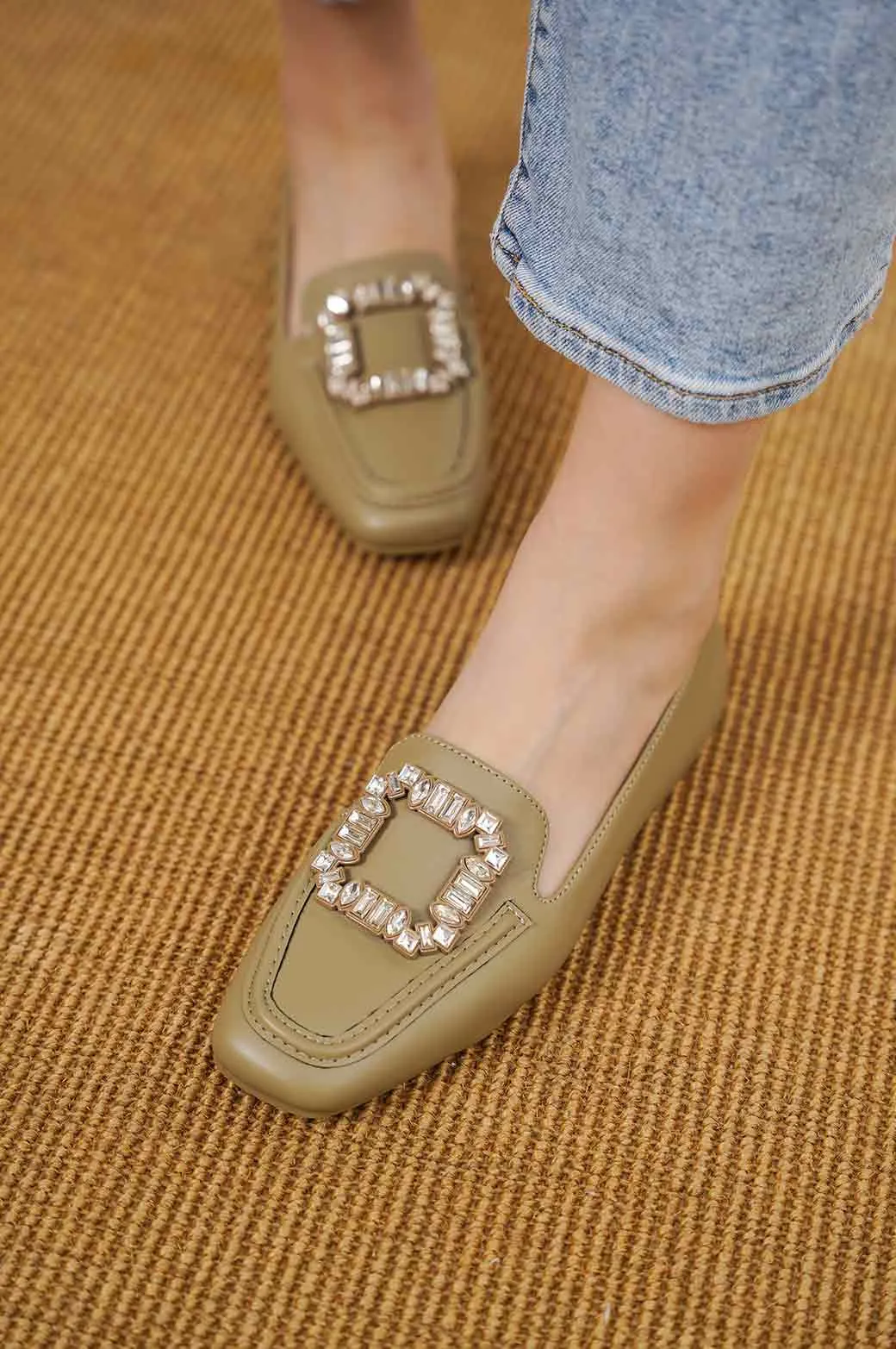 EMBELLISHED LOAFER