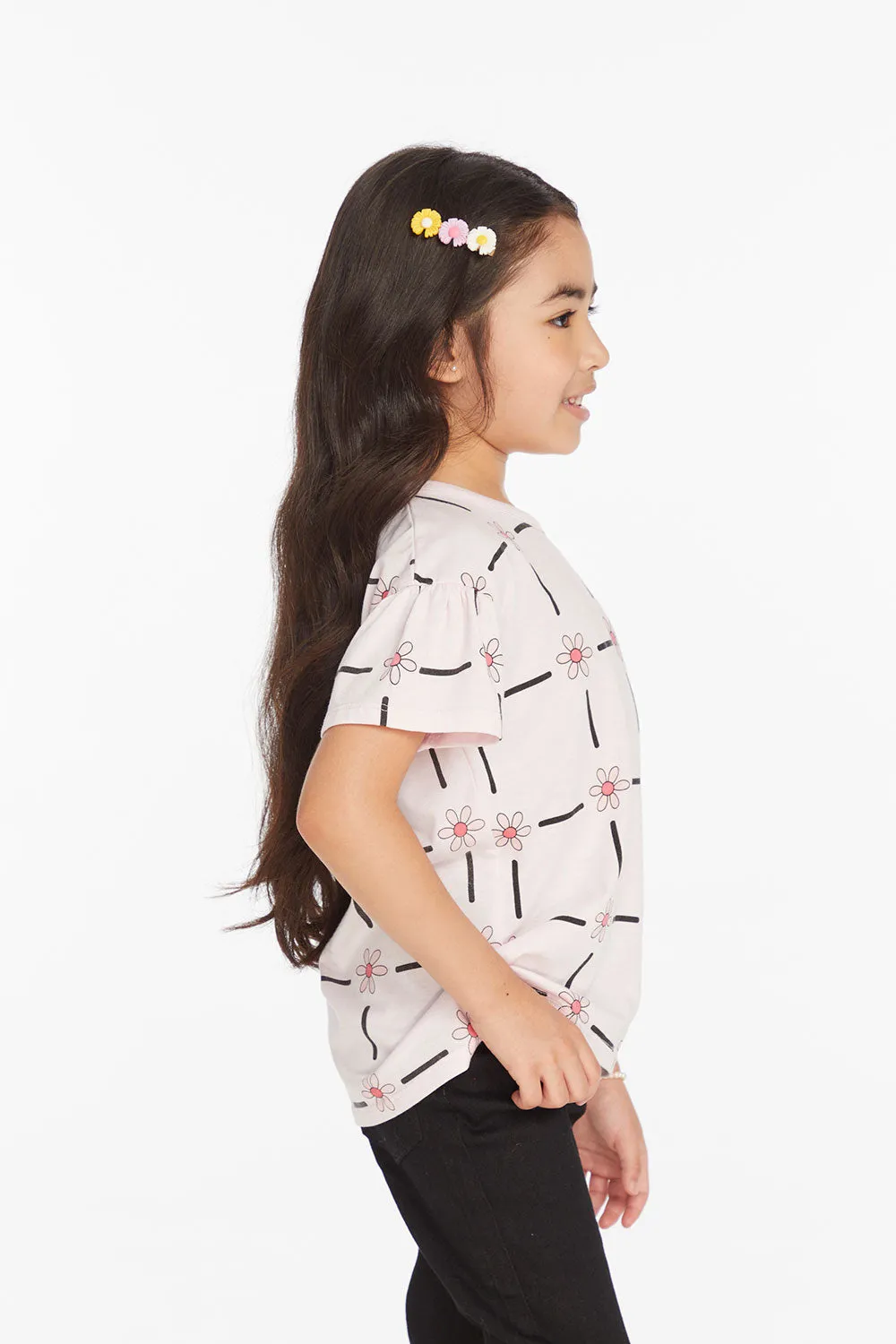 Flower Power Girls Tee