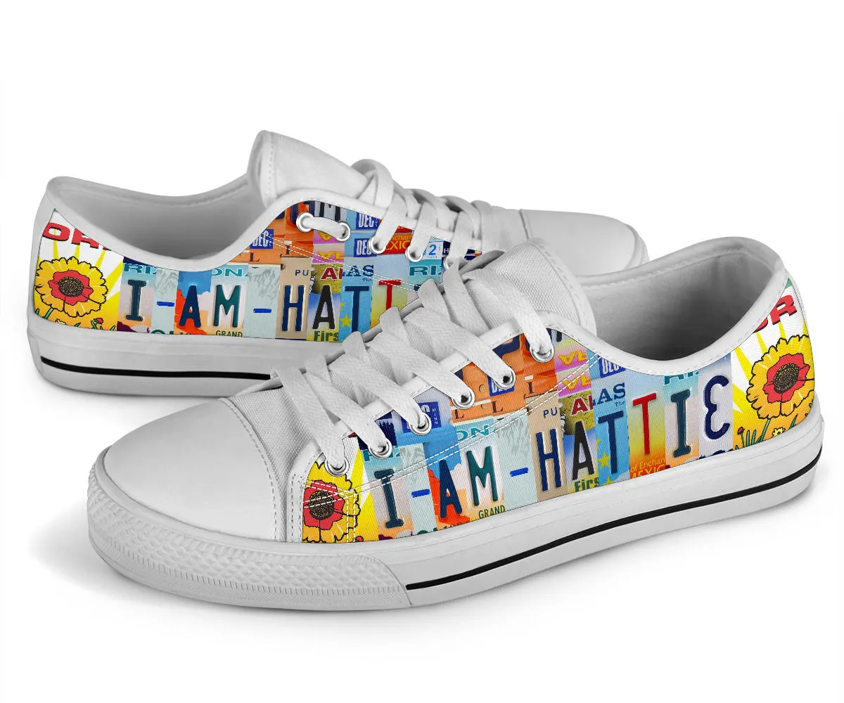 I Am Hattie Custom Low Top