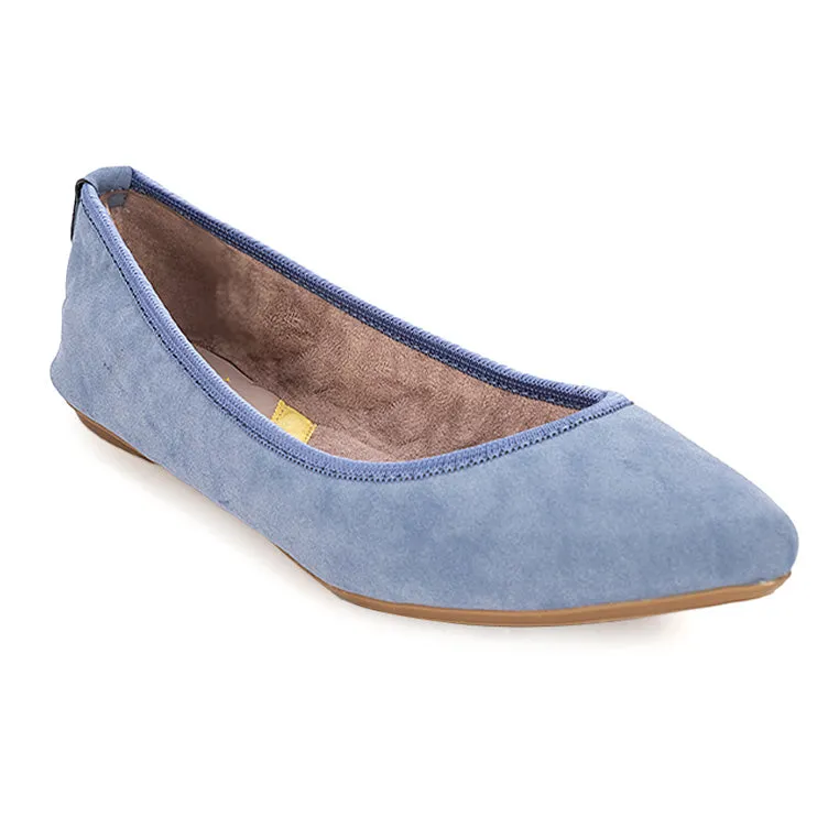 JANEY Ballet Flat Shoes - Blue