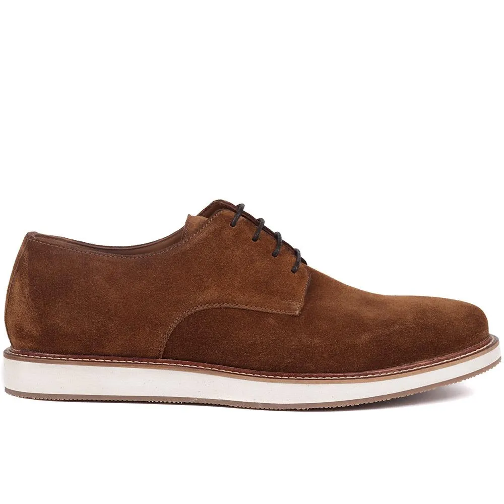 Lowen2 Suede Casual Lace-Ups  - LOWEN2 / 325 114