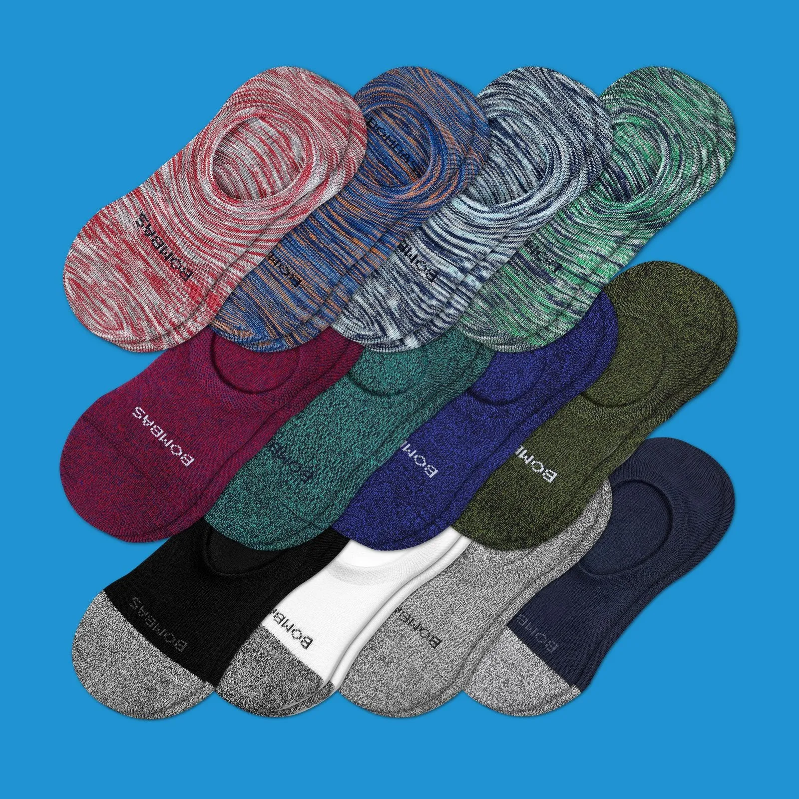 Men's Cushioned No Show Sock 12-Pack