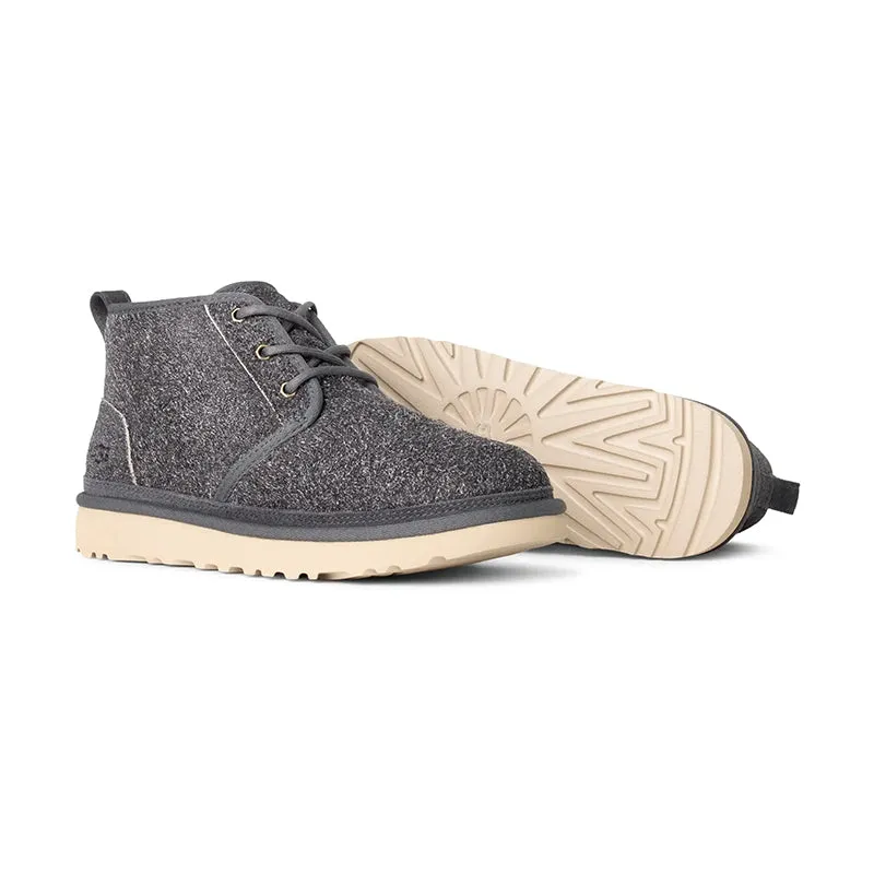 Men's Neumel Shaggy Suede Dark Grey