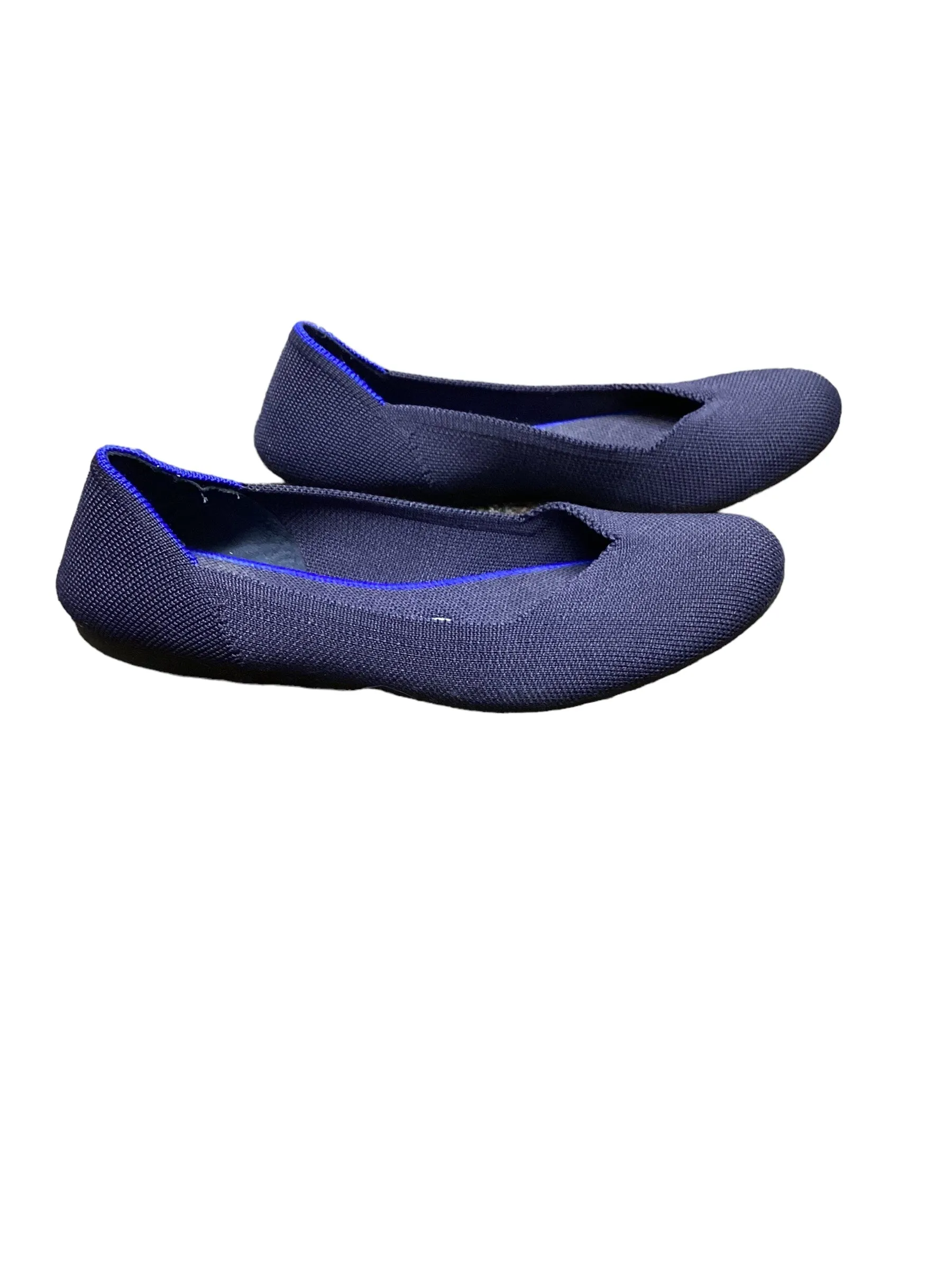 Navy Shoes Flats Rothys, Size 7