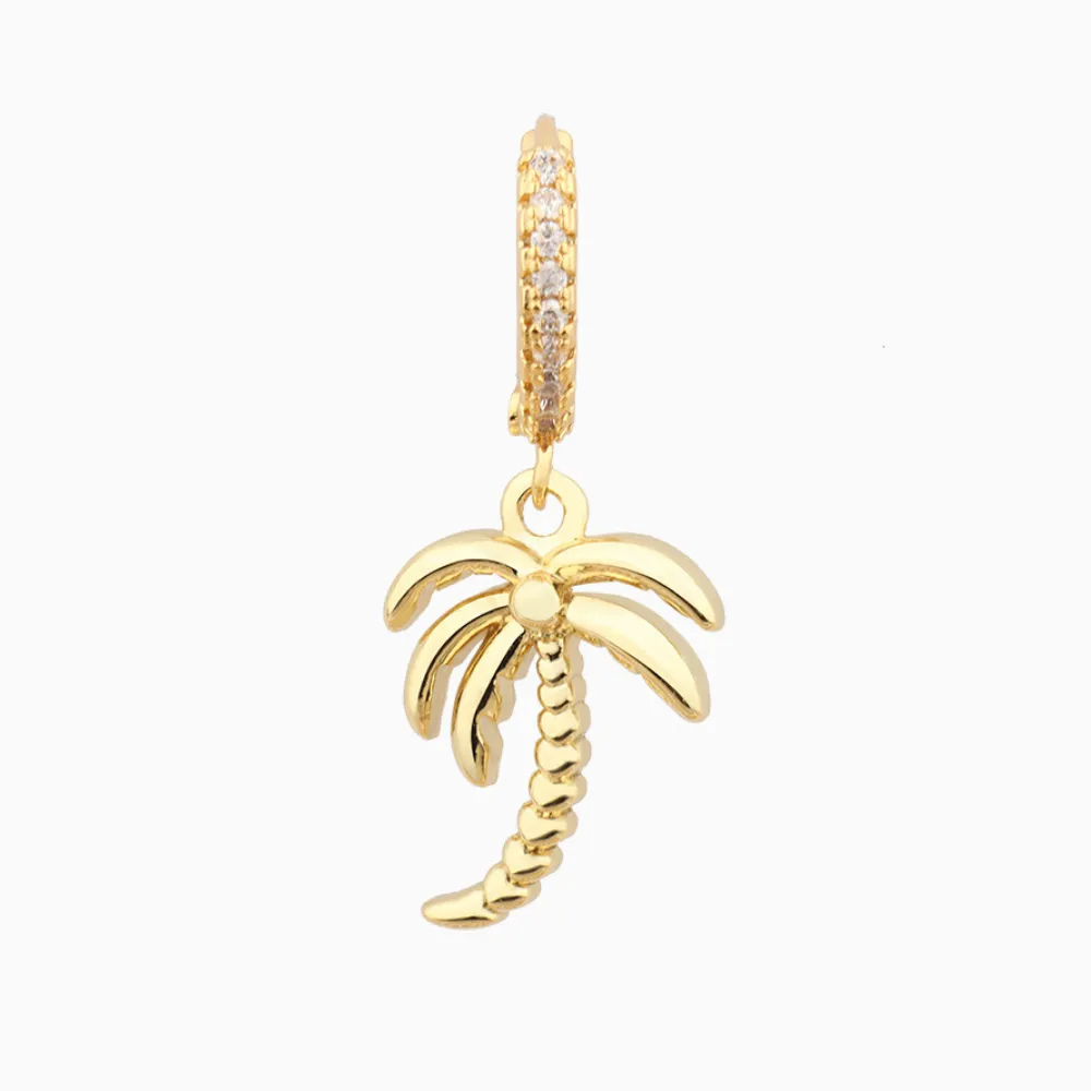 Palm Tree Earring