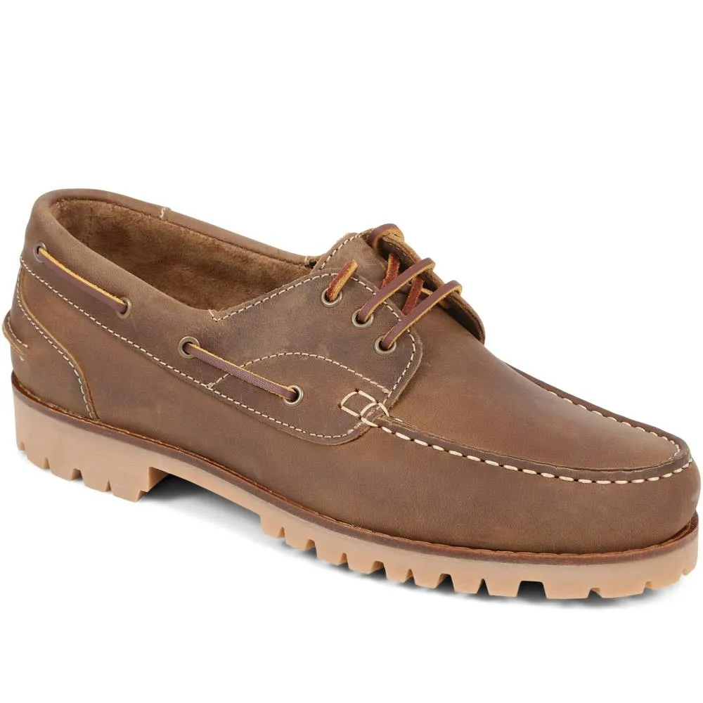 Pickering2 Leather Boat Shoes  - PICKERING2 / 325 137