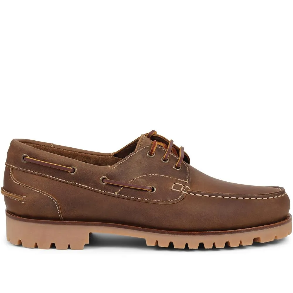 Pickering2 Leather Boat Shoes  - PICKERING2 / 325 137