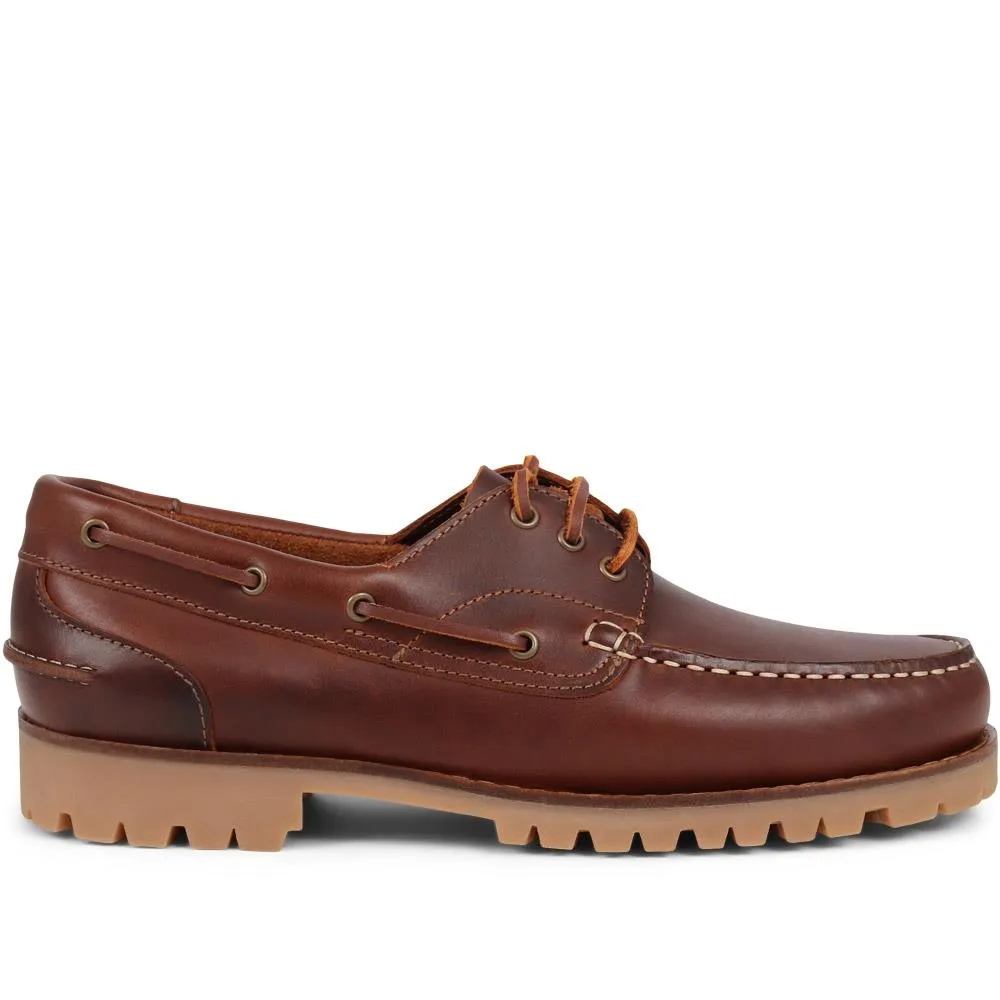 Pickering2 Leather Boat Shoes  - PICKERING2 / 325 137