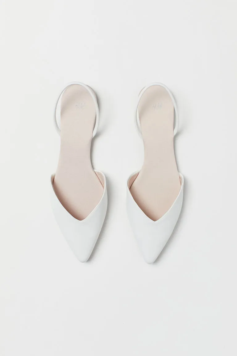 Pointed Ballet Slingbacks