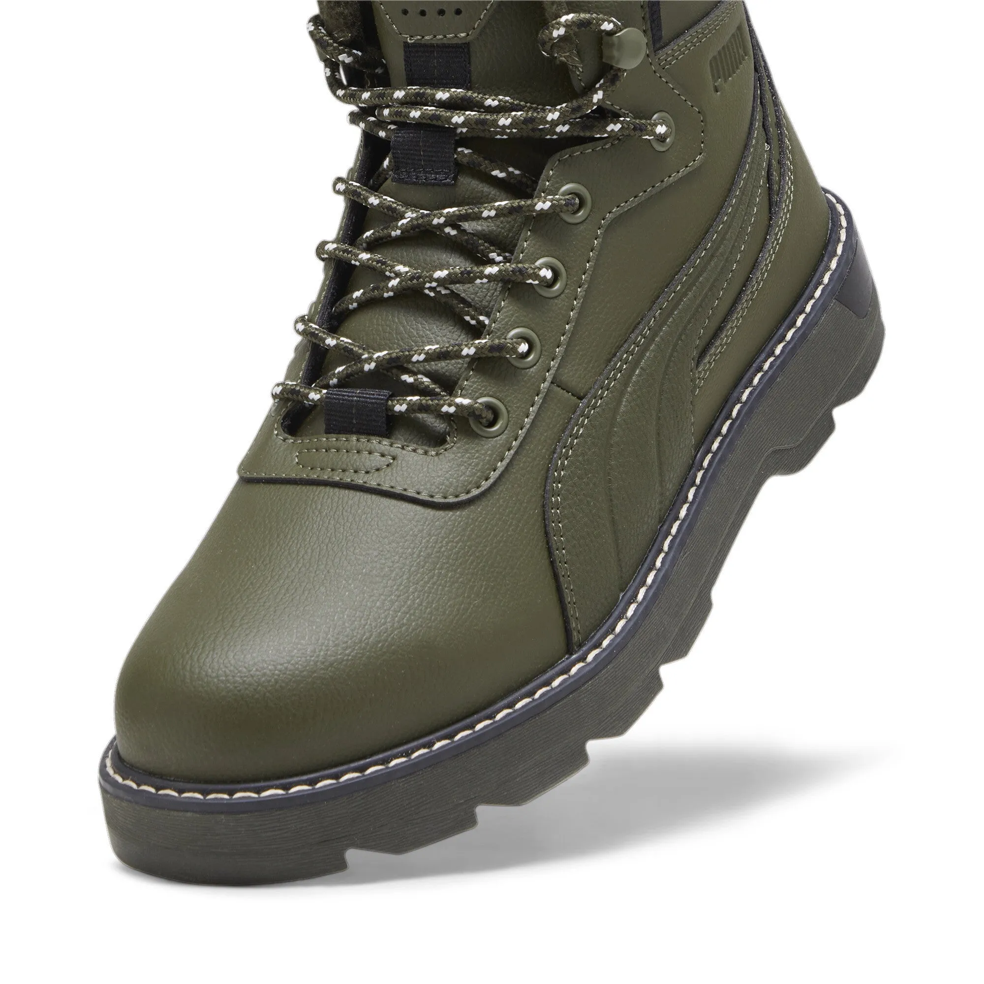 Dark Olive Puma Desierto V3 High-Top Winter Boots