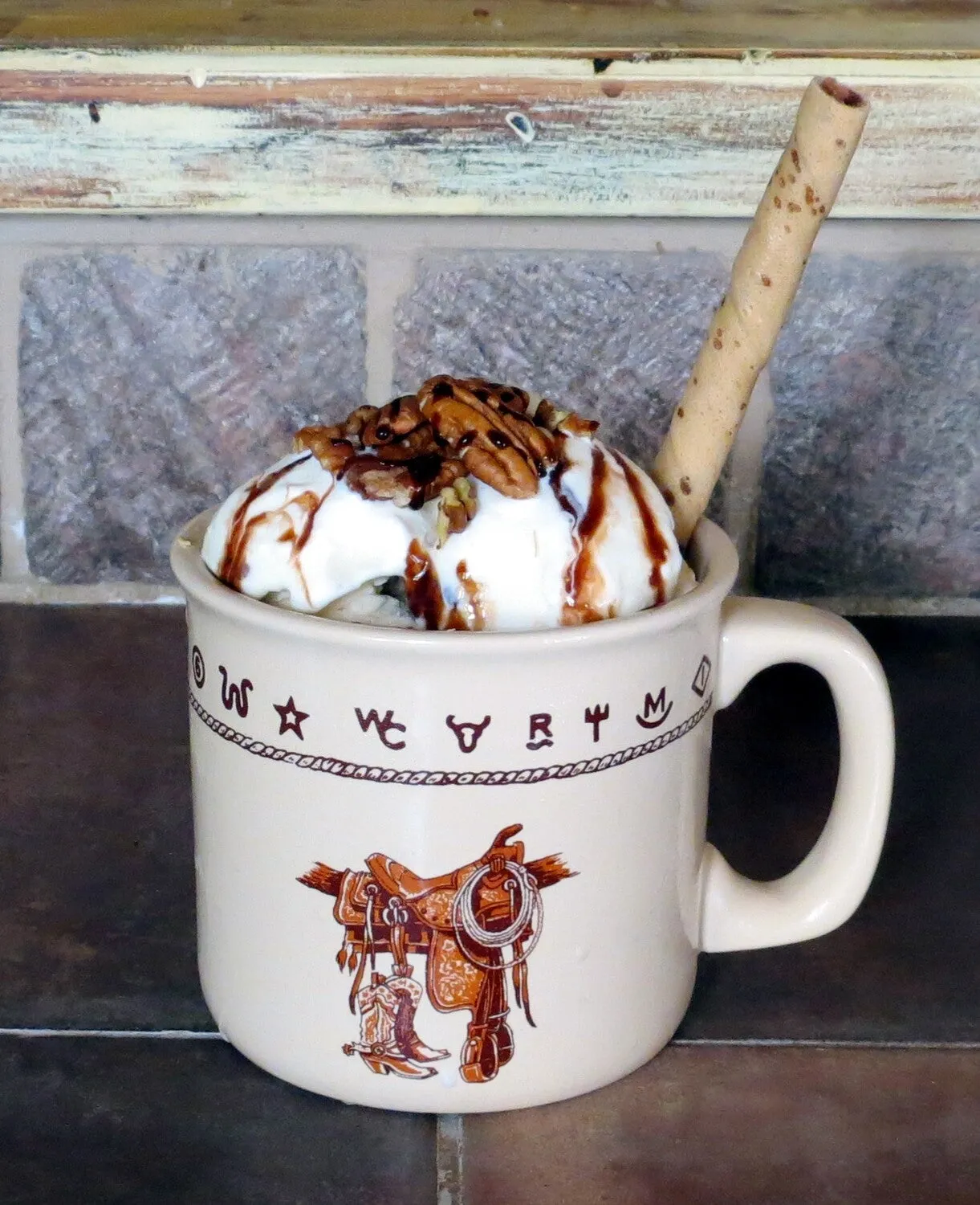 "Boots & Saddle" Large Camp Mug - 20 oz