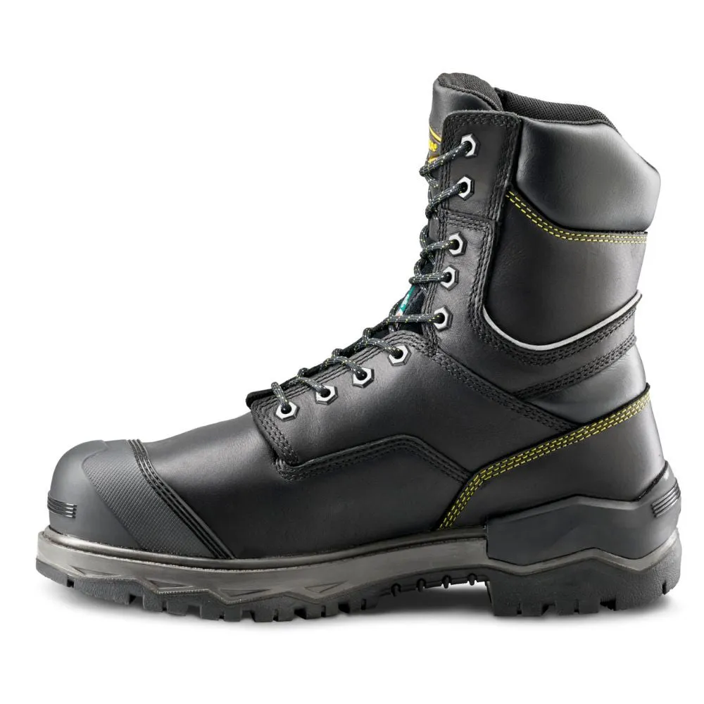 Terra Gantry Men's 8" Composite Toe Work Safety CSA Boot with Internal MET Guard TR0A839CBLK - Black