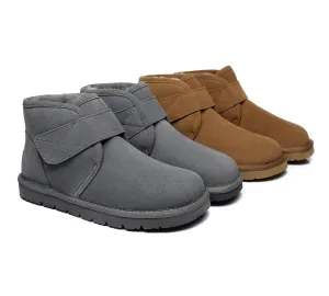 Unisex Sheepskin Ankle Boots Dylan