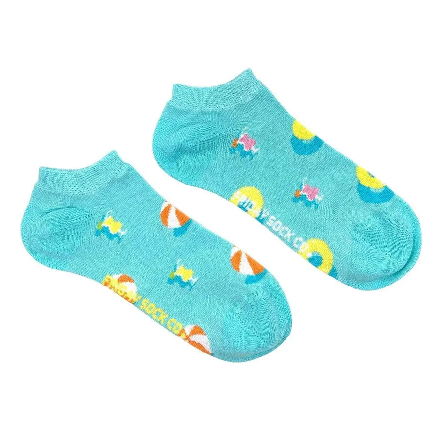 Women's Pool Party Ankle Socks