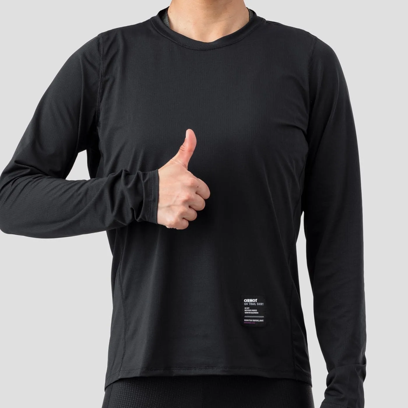 Women's UV Trail Shirt - Obsidian